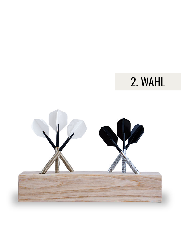 Dart Ständer Holz für 6 Pfeile (Esche Natur) - ZWEITE WAHL