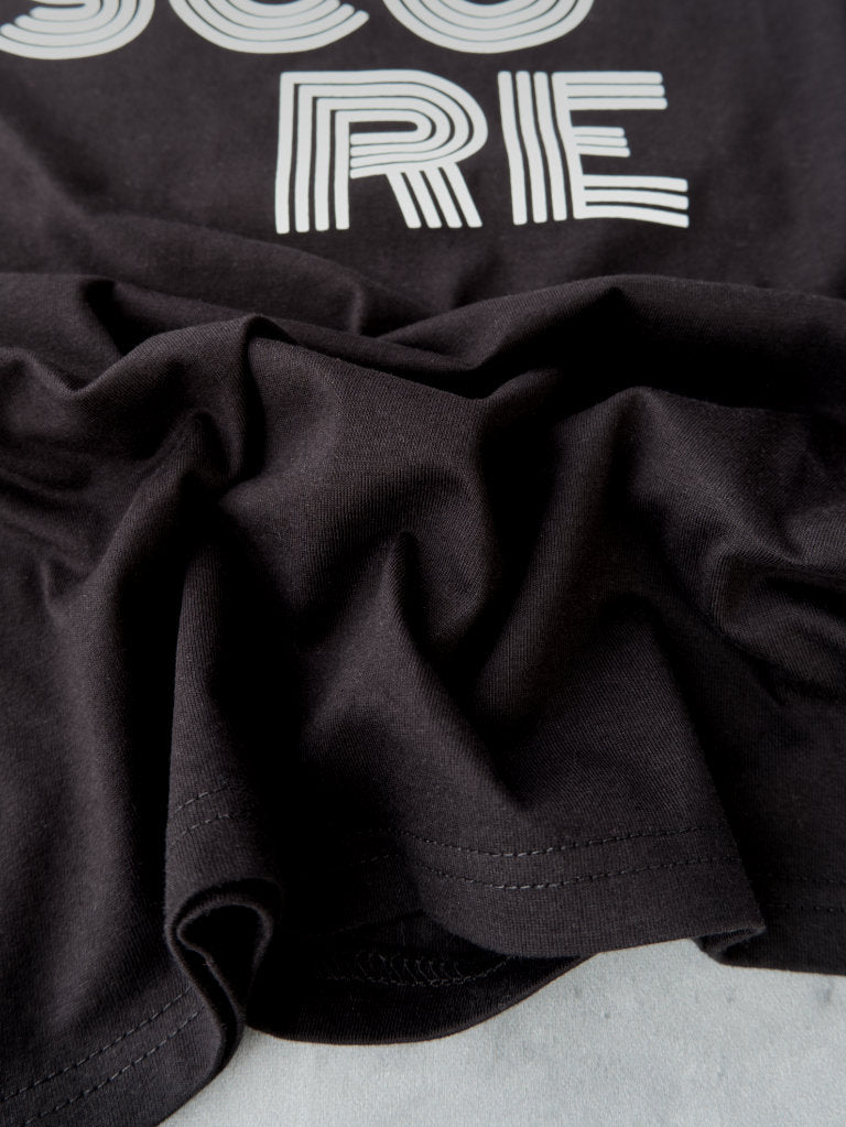 No Score T-Shirt Herren/Unisex Just Nine Darts Detail Stoff