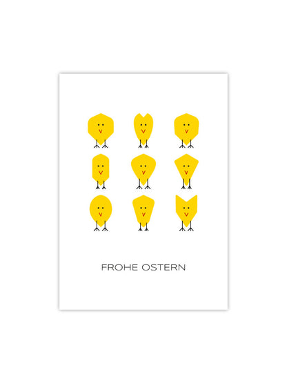 Dart Geschenkkarte "Frohe Ostern"