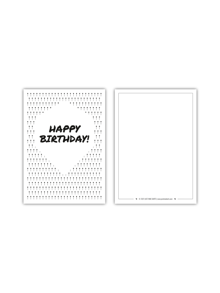 Grußkarte-Glückwunschkarte-Happy-Birthday-Just-Nine-Darts-2